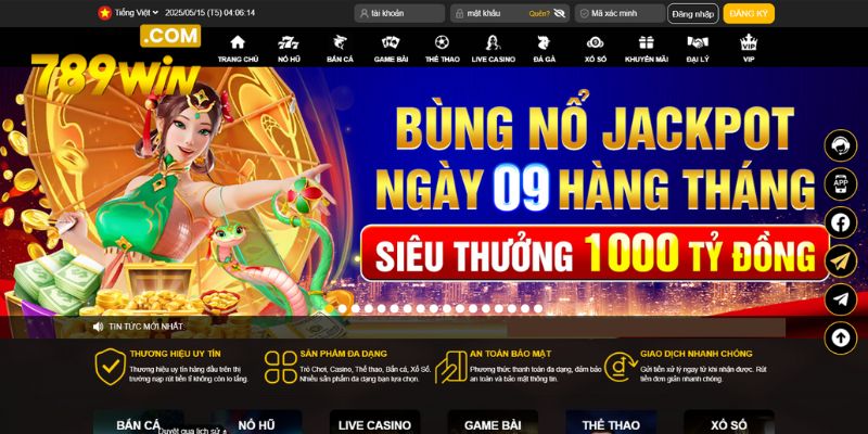 Nhà cái 789WIN được chào đón tại Việt Nam