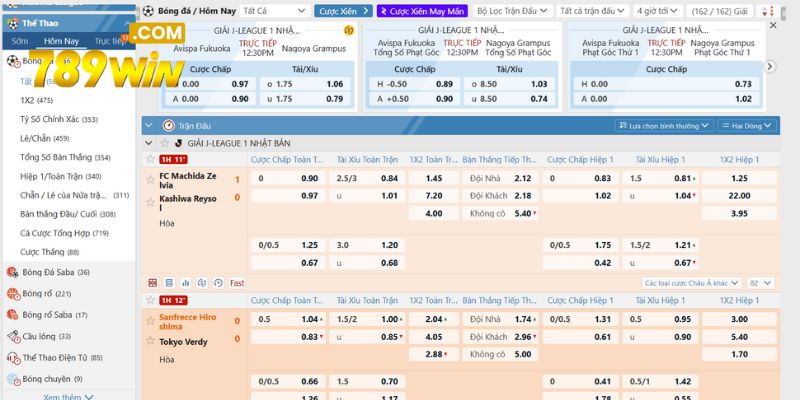 Thông tin liên quan đến bộ môn cá độ bóng đá tại 789WIN